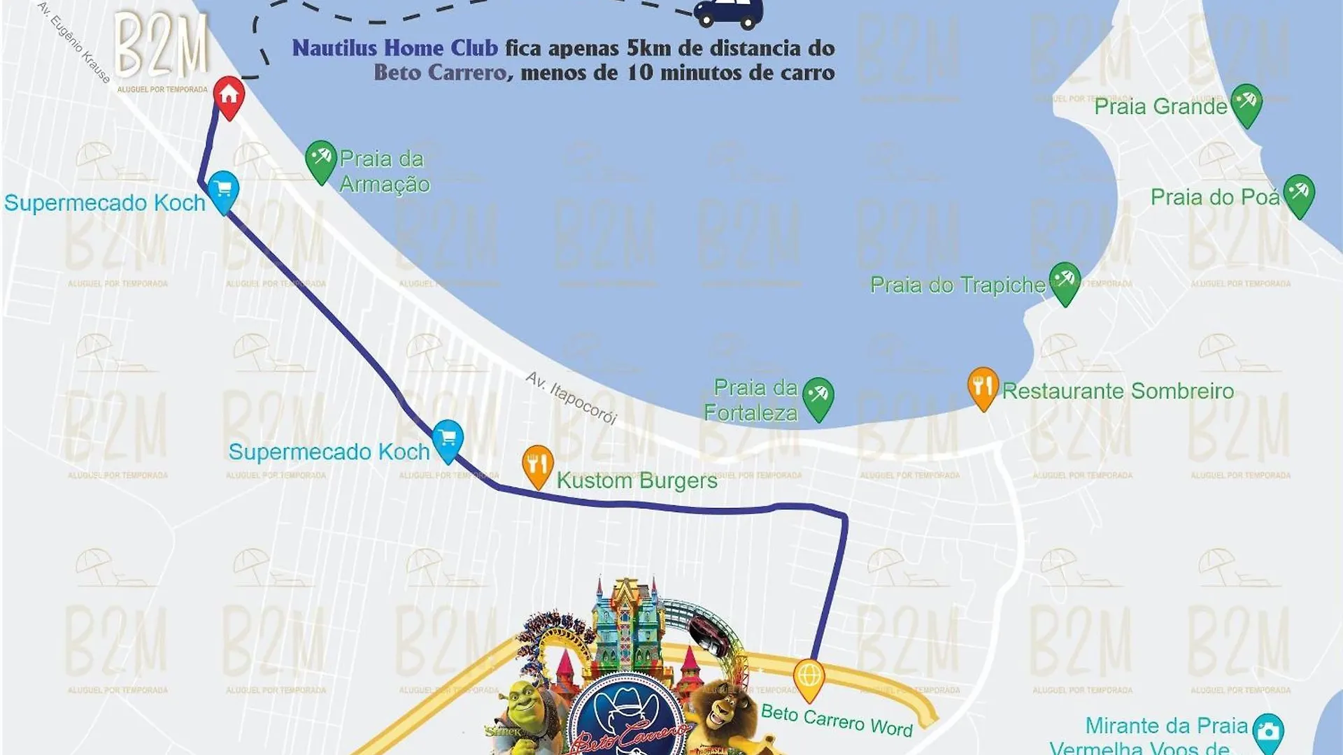 Apartmán Piscina Com Bar Molhado, Beto Carrero Homeclub Penha